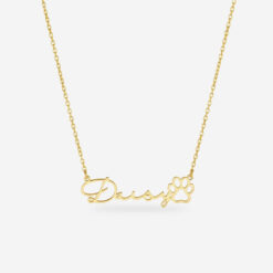 Tass halsband med namn